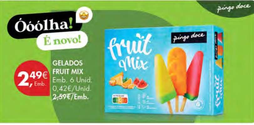 Gelados Fruit Mix