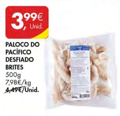 Paloco do Pacífico Desfiado Brites