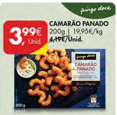 Camarão Panado