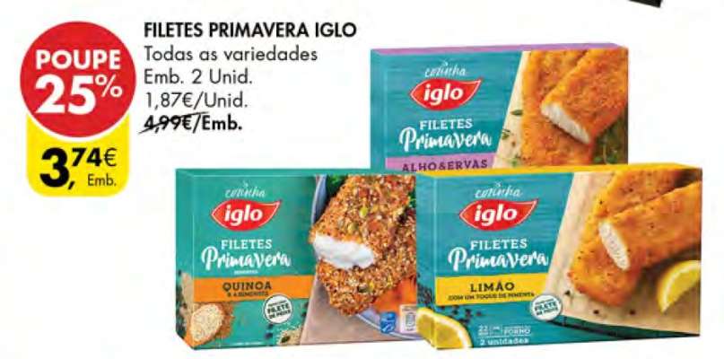 FILETES PRIMAVERA IGLO