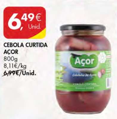 CEBOLA CURTIDA AÇOR