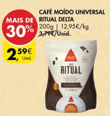 CAFÉ MOÍDO UNIVERSAL RITUAL DELTA