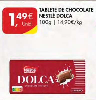 Tablete de Chocolate Nestlé Dolca
