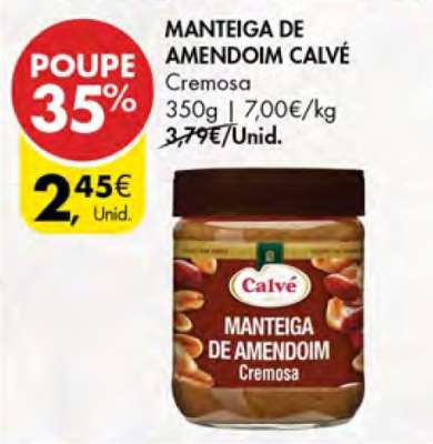 Manteiga de Amendoim Calvé