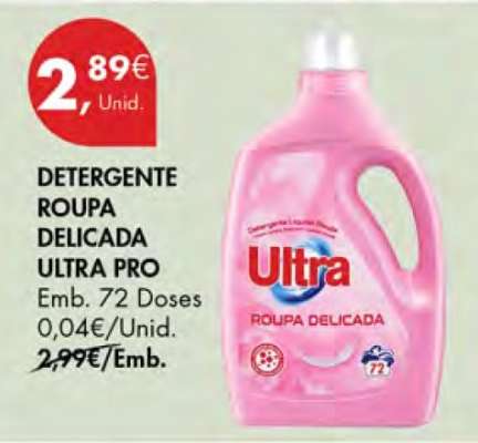 DETERGENTE ROUPA DELICADA ULTRA PRO