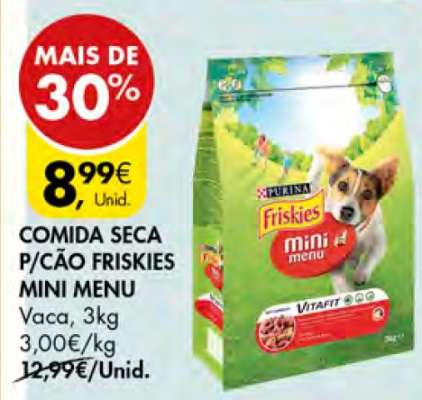 Comida Seca P/Cão Friskies Mini Menu