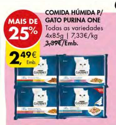 Comida Húmida para Gato Purina One