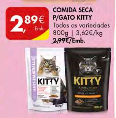 COMIDA SECA P/GATO KITTY