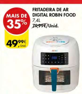 FRITADEIRA DE AR DIGITAL ROBIN FOOD