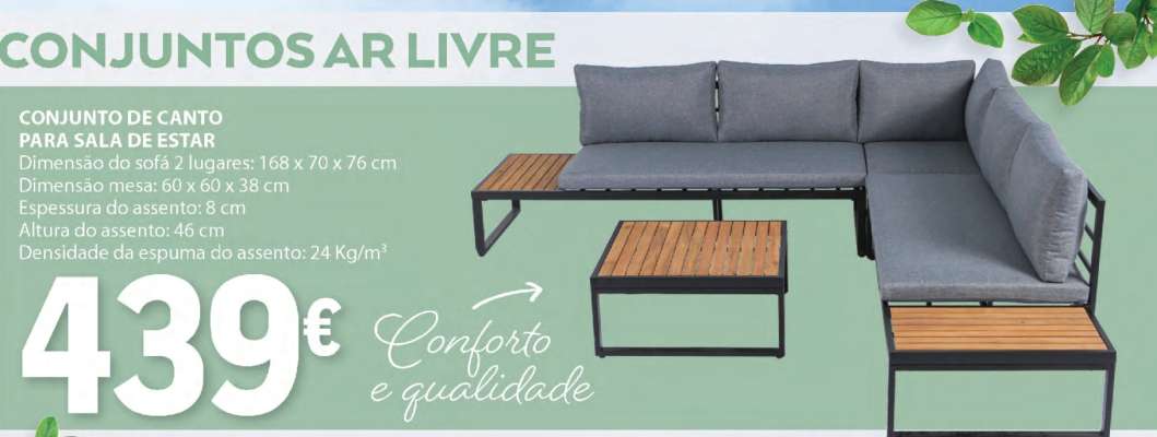 Conjunto de Canto para Sala de Estar