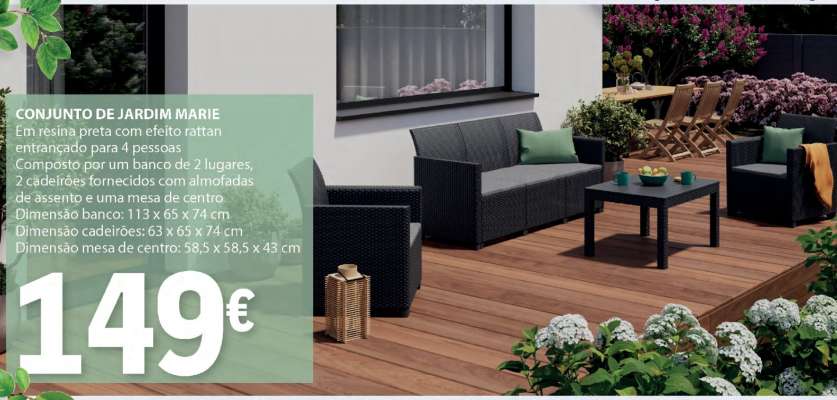 Conjunto de Jardim Marie