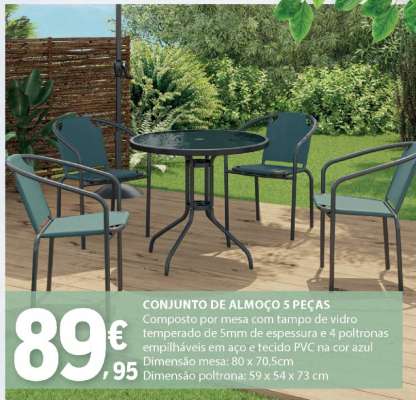 Conjunto de Almoço 5 Peças