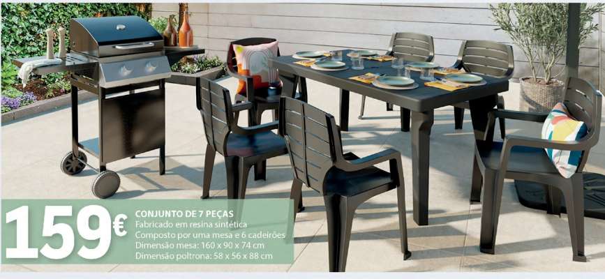 Conjunto de 7 Peças