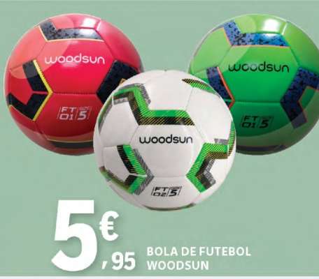 Bola de Futebol Woodsun