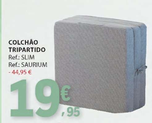 COLCHÃO TRIPARTIDO