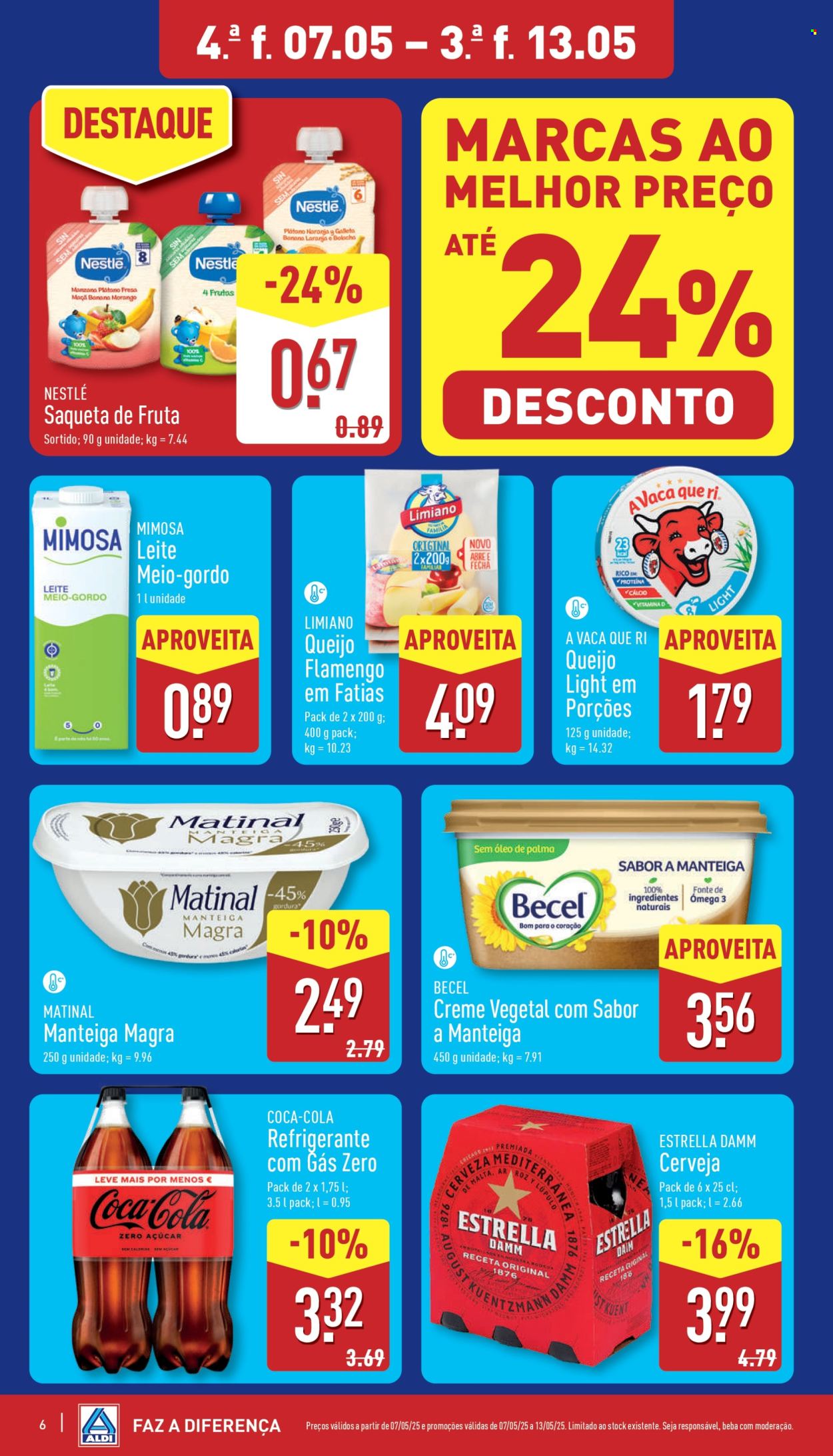 Folheto Aldi - 7.5.2025 - 13.5.2025. Página 1