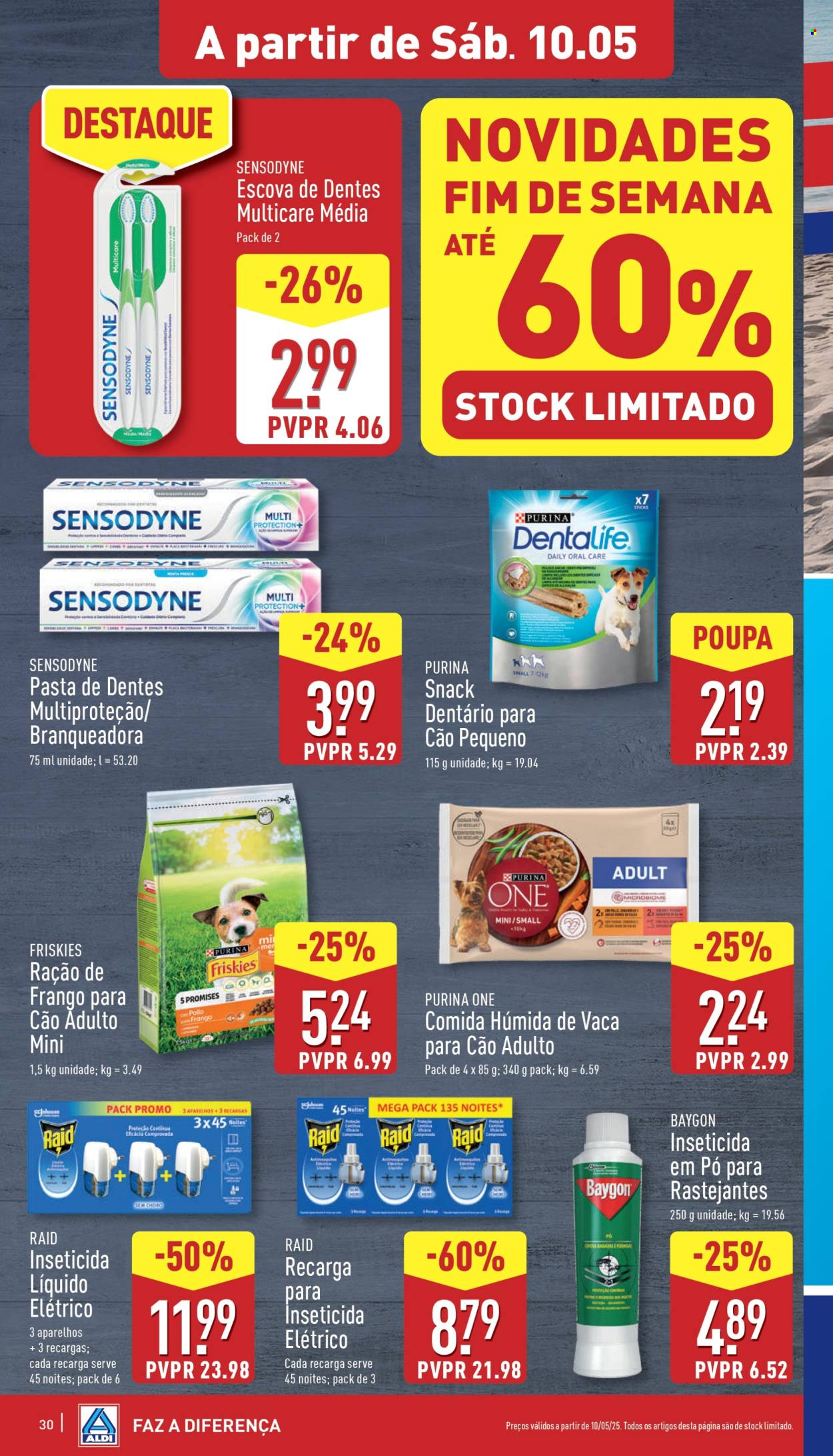 Folheto Aldi - 7.5.2025 - 13.5.2025. Página 1