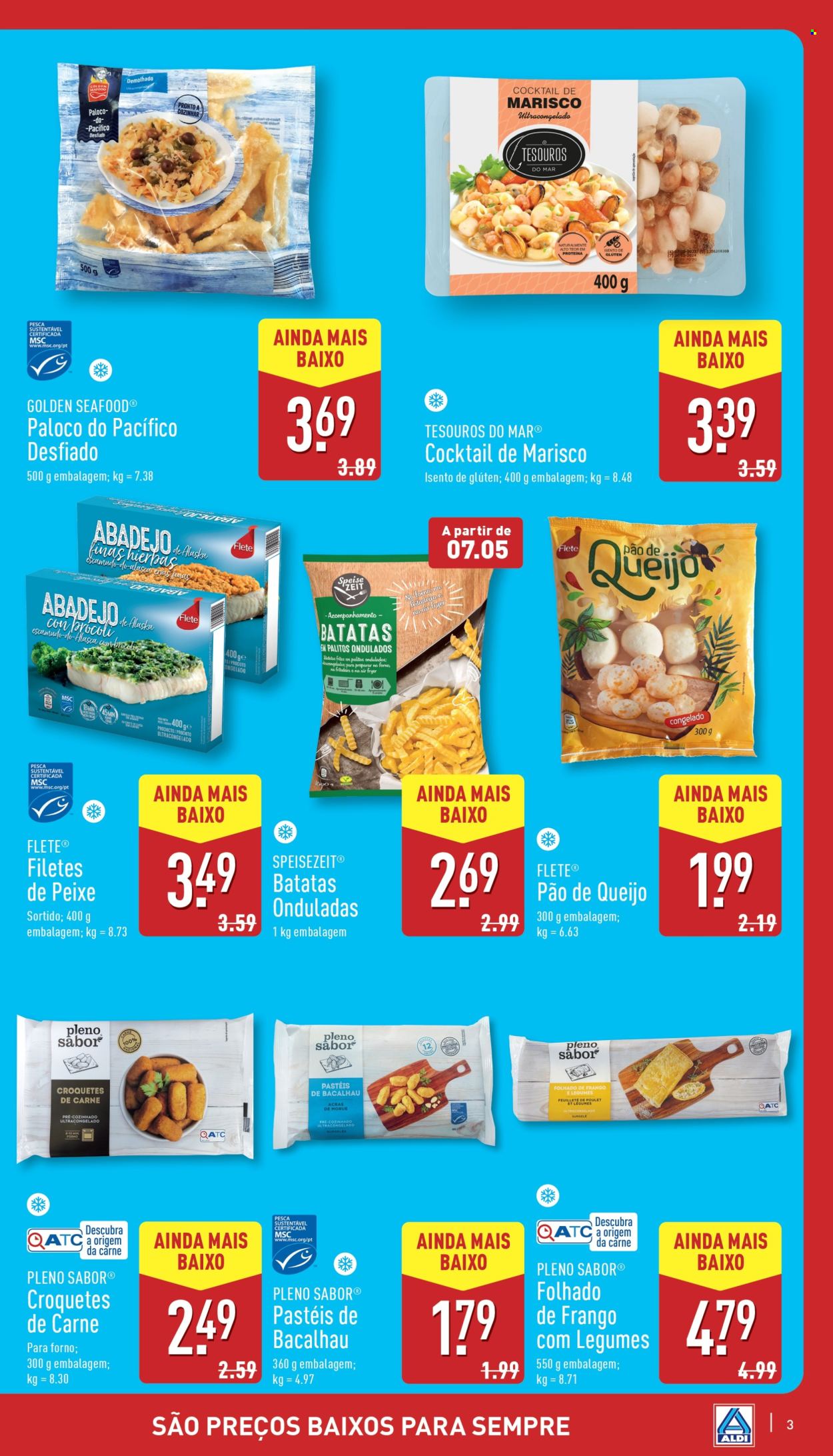 Folheto Aldi. Página 1
