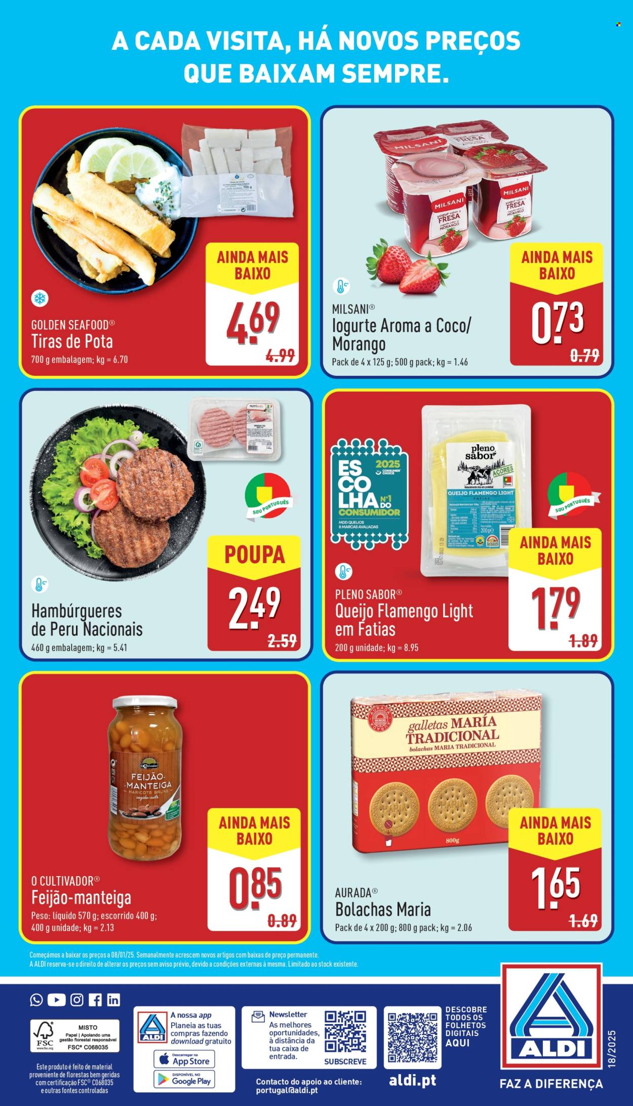 Folheto Aldi. Página 1
