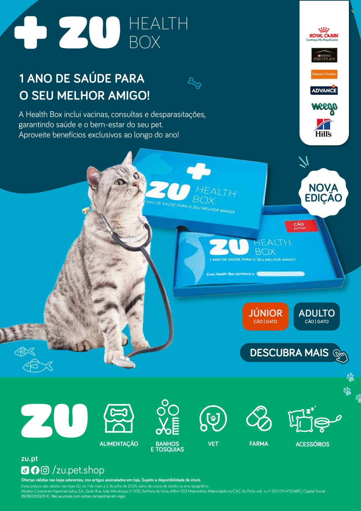 Folheto ZU - 1.5.2025 - 2.7.2025. Página 1