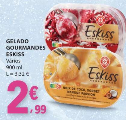 Gelado Gourmandes Eskiss