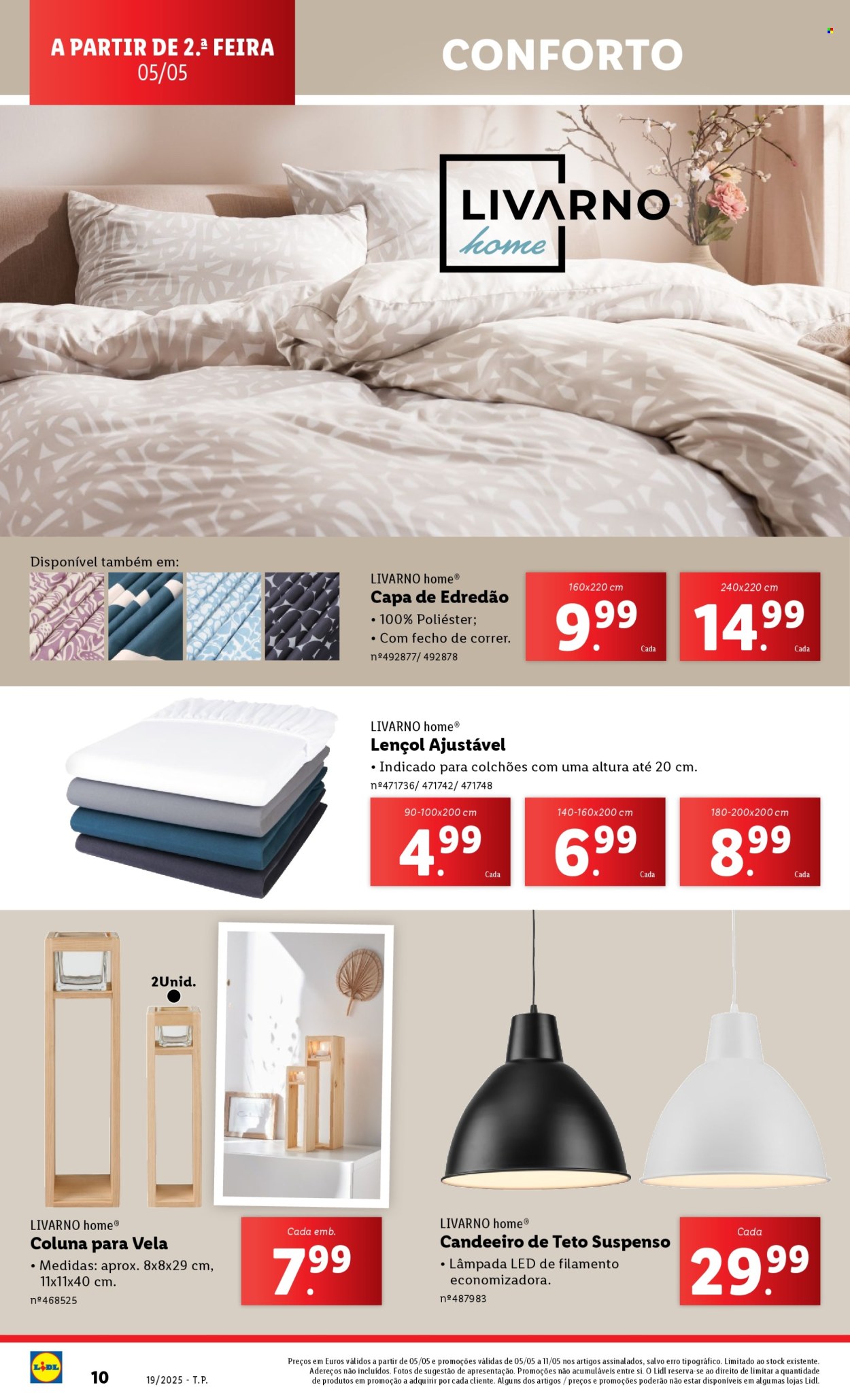 Folheto Lidl - 5.5.2025 - 11.5.2025. Página 1