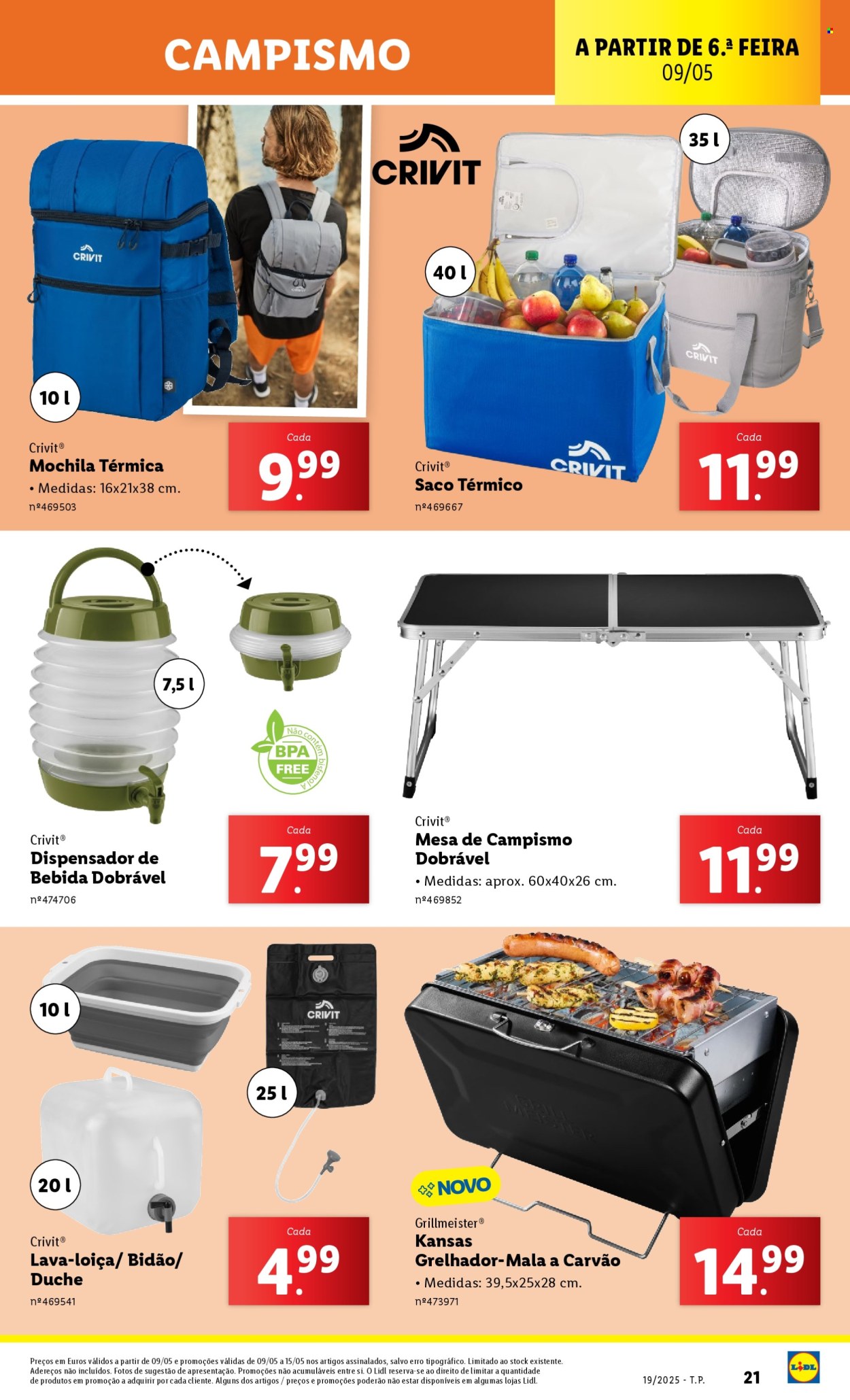 Folheto Lidl - 5.5.2025 - 11.5.2025. Página 1