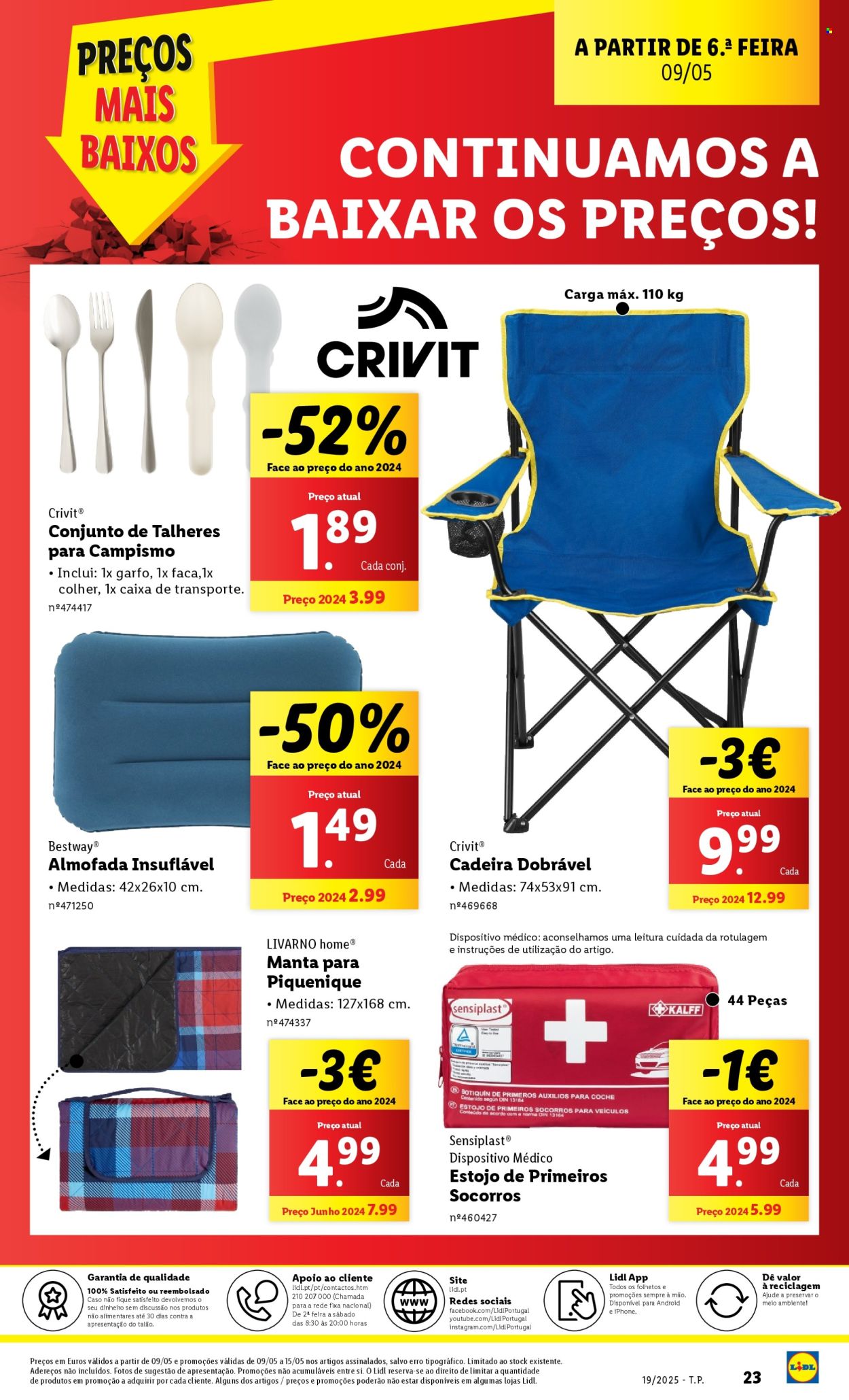 Folheto Lidl - 5.5.2025 - 11.5.2025. Página 1