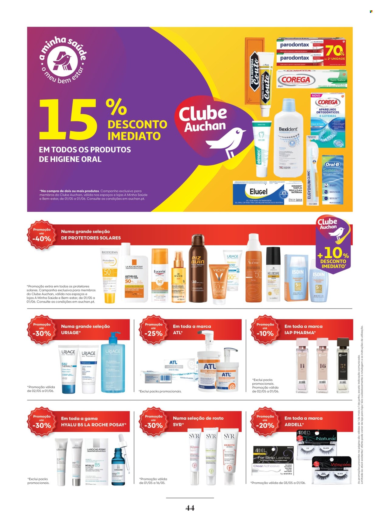 Folheto Auchan - 1.5.2025 - 1.6.2025. Página 1