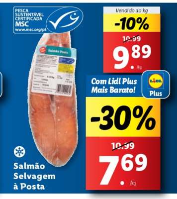 Salmão Selvagem à Posta