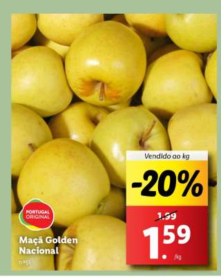 Maçã Golden Nacional