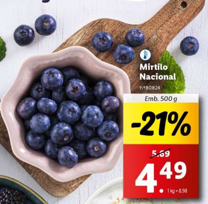 Mirtilo Nacional