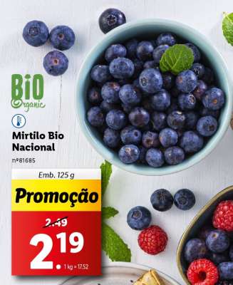 Mirtilo Bio Nacional