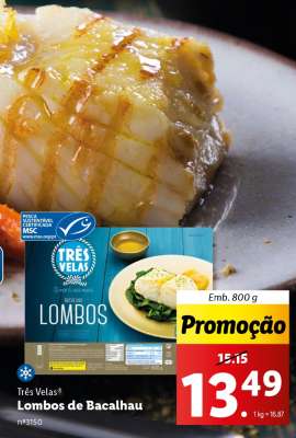 Lombos de Bacalhau Três Velas