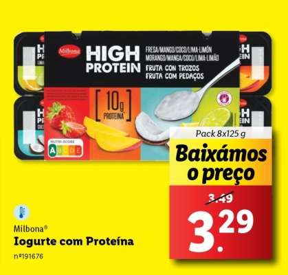 Iogurte com Proteína