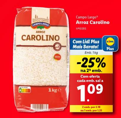 Arroz Carolino
