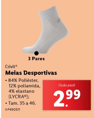 Crivit Meias Desportivas