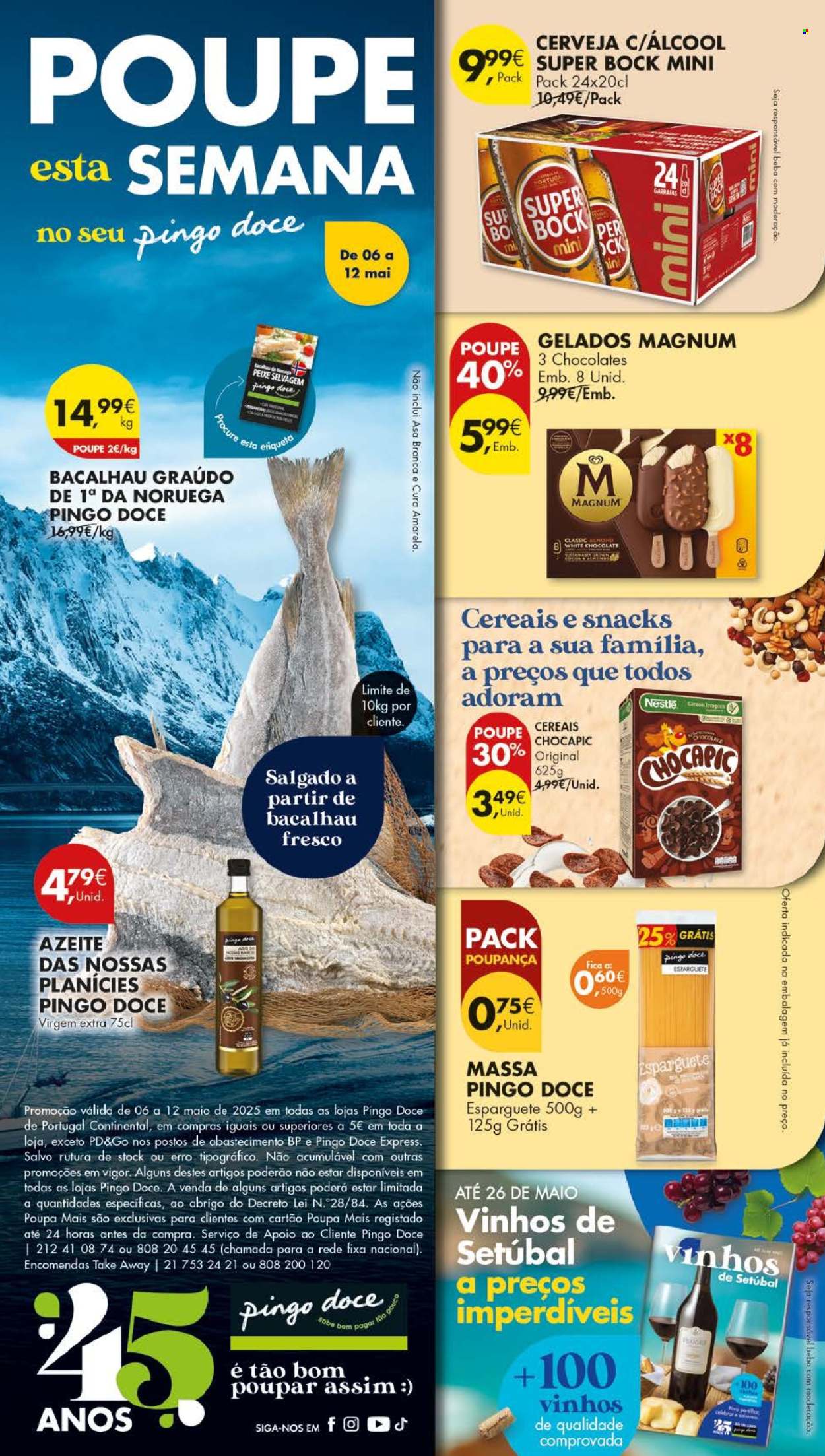 Folheto Pingo Doce - 6.5.2025 - 12.5.2025. Página 1