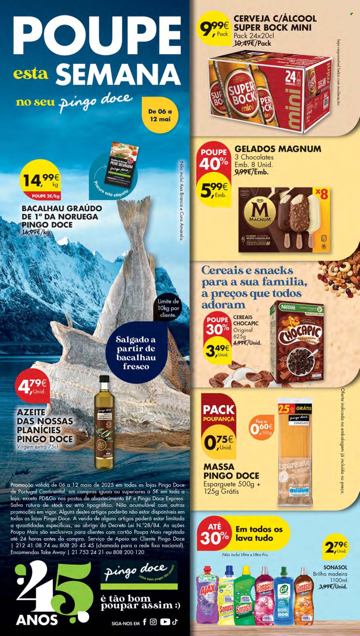 Folheto Pingo Doce - 6.5.2025 - 12.5.2025. Página 1