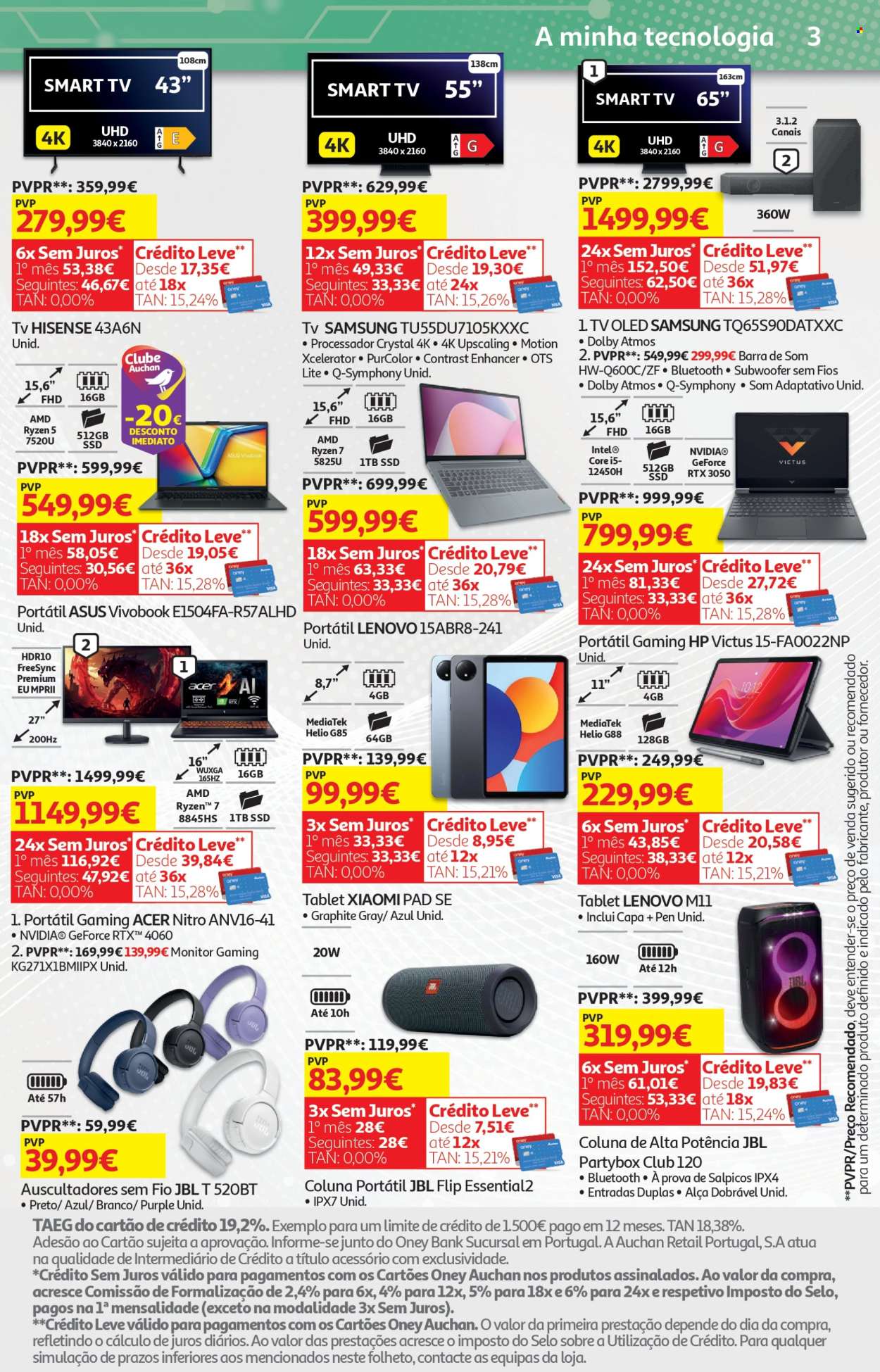 Folheto Auchan - 7.5.2025 - 21.5.2025. Página 1