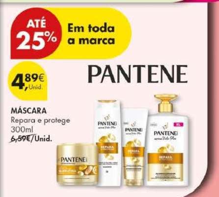 PANTENE Máscara Repara e Protege 300ml