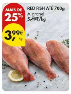 Red Fish até 700g