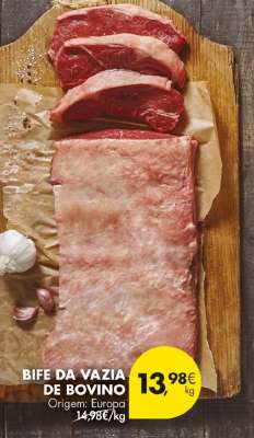 BIFE DA VAZIA DE BOVINO