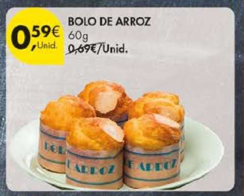 BOLO DE ARROZ