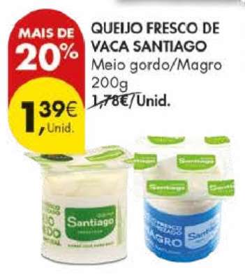 Queijo Fresco de Vaca Santiago