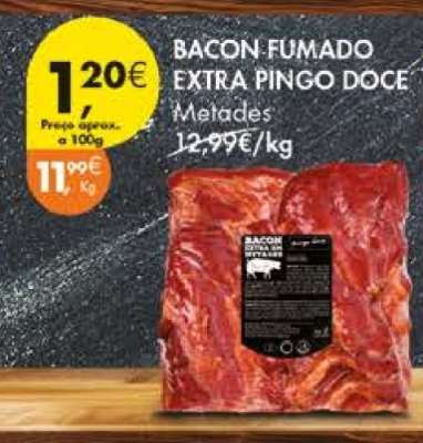 BACON FUMADO EXTRA PINGO DOCE