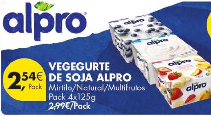 Vegegurte de Soja Alpro