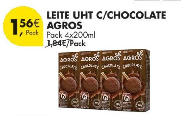 LEITE UHT C/CHOCOLATE AGROS