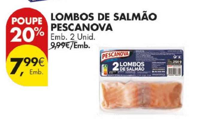 Lombos de Salmão PESCANOVA