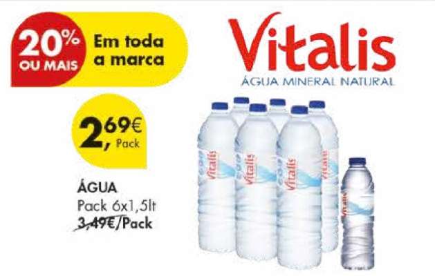 Vitalis Água Mineral Natural